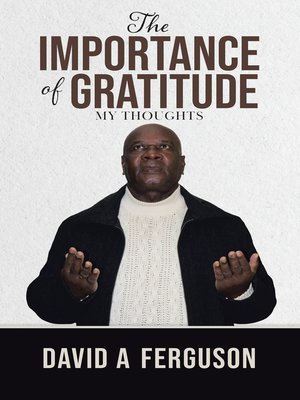 cover image of The Importance of Gratitude